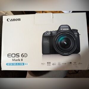 Canon EOS 6D Mark II DSLR Camera - Black